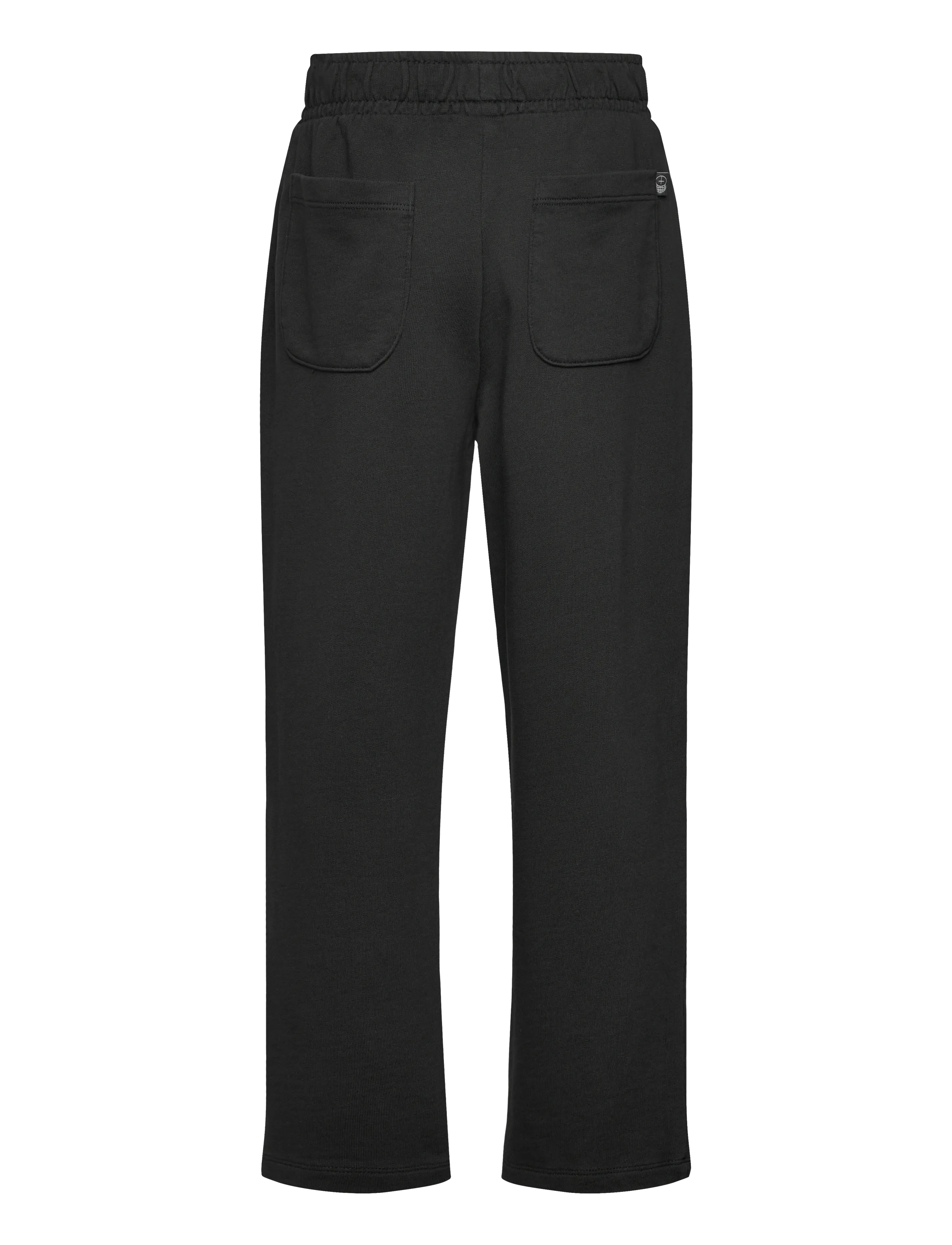 name it - NKMKEVIN RLX WIDE PANT UNB - mjukisbyxor - black - 1