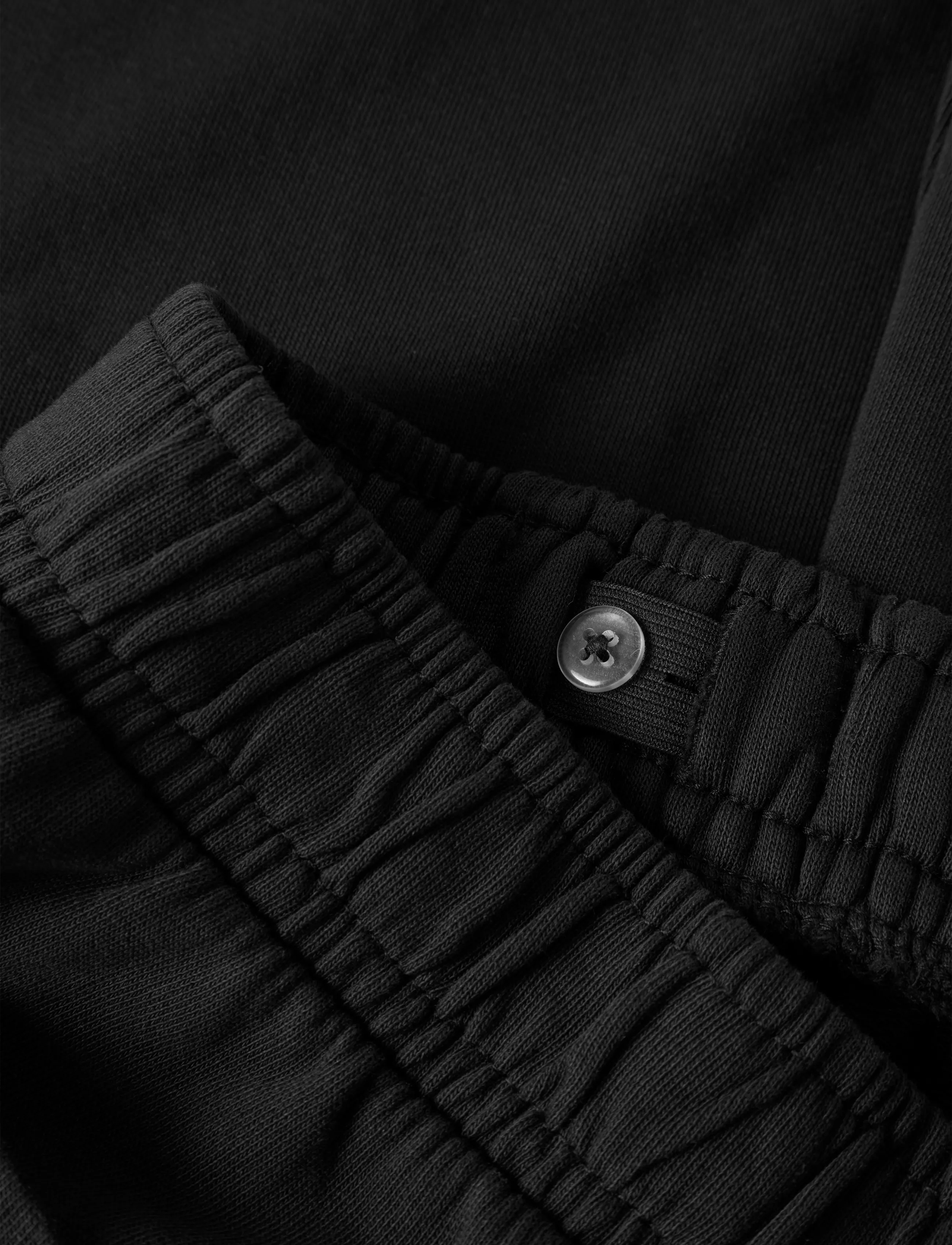 name it - NKMKEVIN RLX WIDE PANT UNB - jogginghosen - black - 2