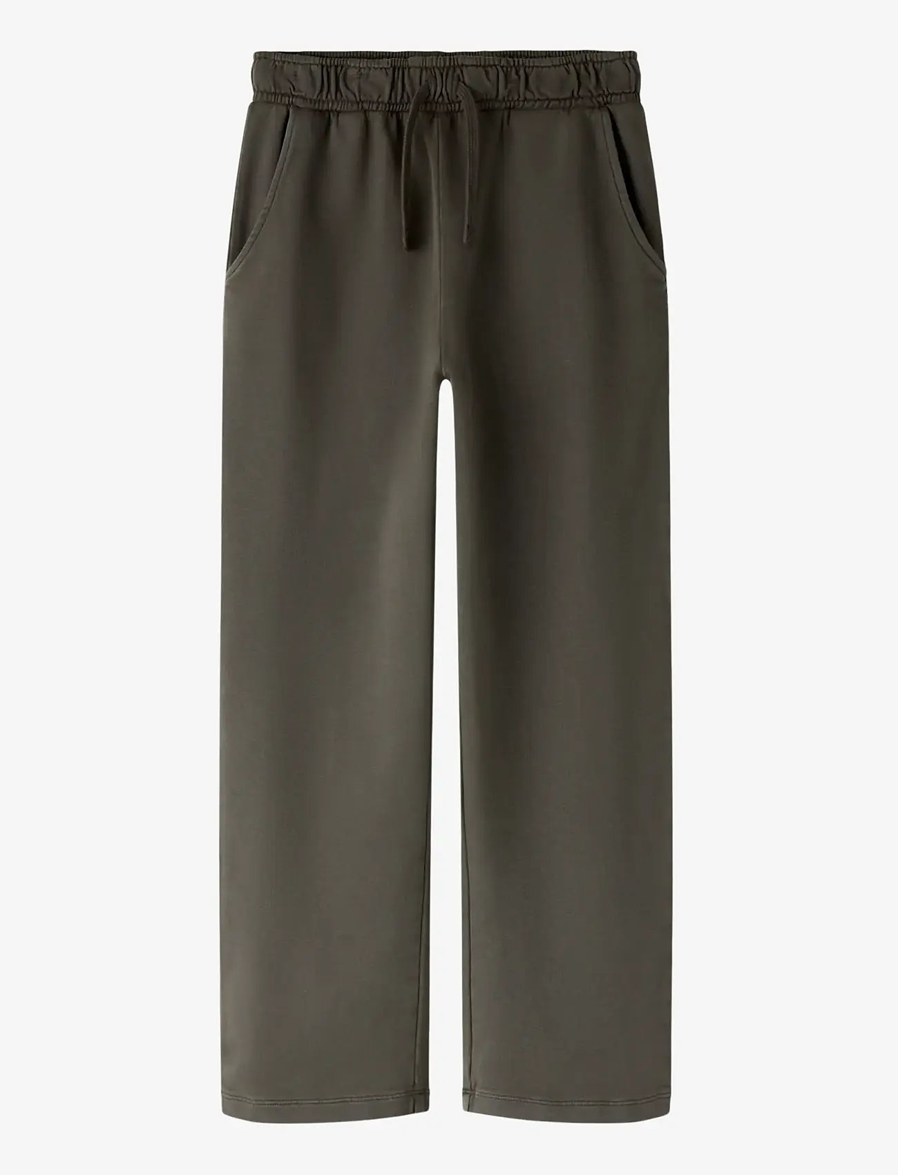 name it - NKMKEVIN RLX WIDE PANT UNB - sportinės kelnės - peat - 0