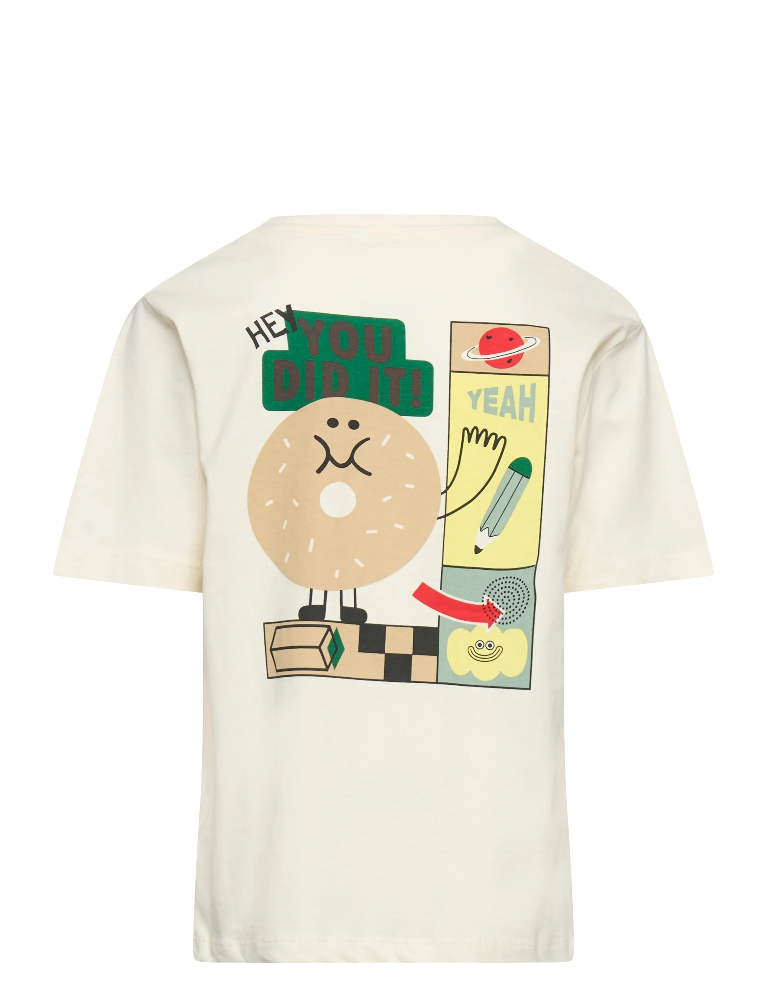 name it - NKMKNASO SS NREG TOP - kurzärmelige - antique white - 1
