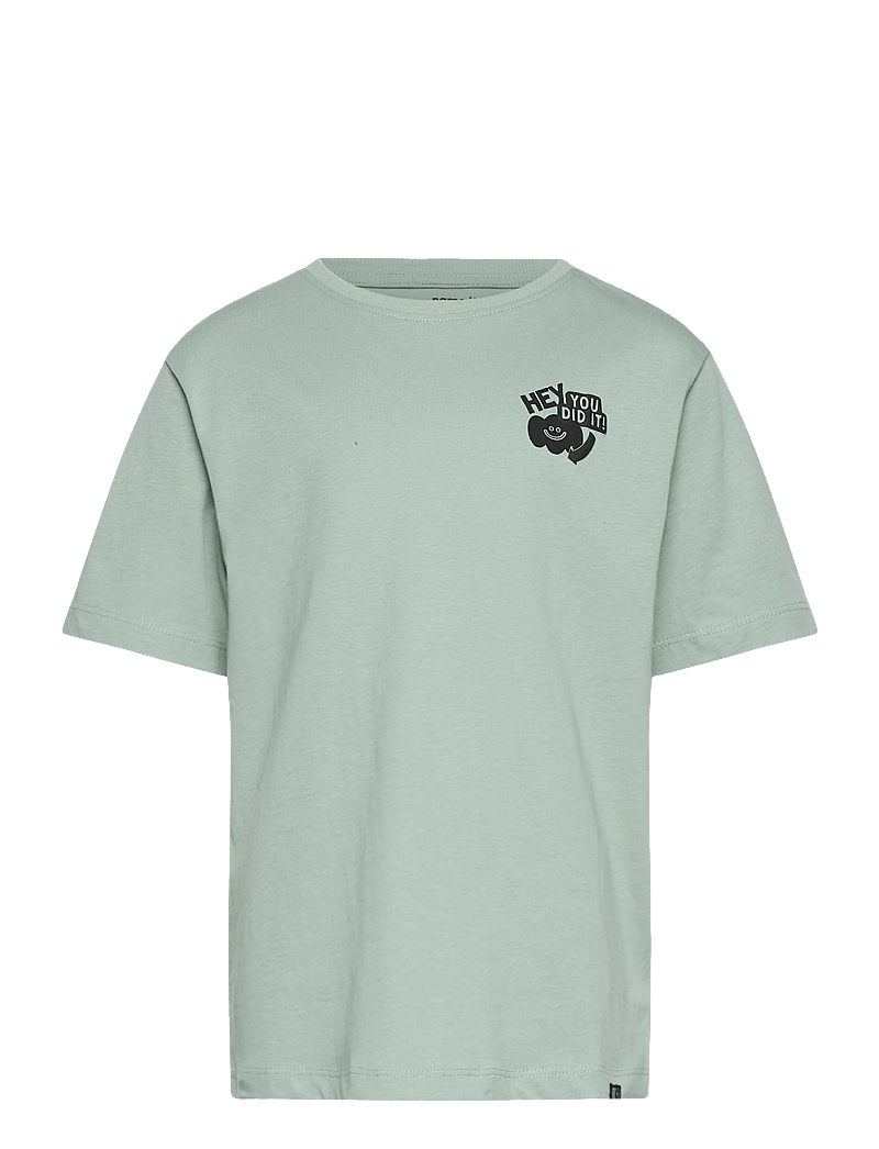 name it - NKMKNASO SS NREG TOP - kortærmede t-shirts - green milieu - 0