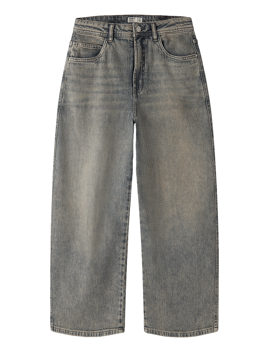 name it - NKMBEN X-SKATER JEANS 4908-RH - loose jeans - vintage medium blue denim - 0