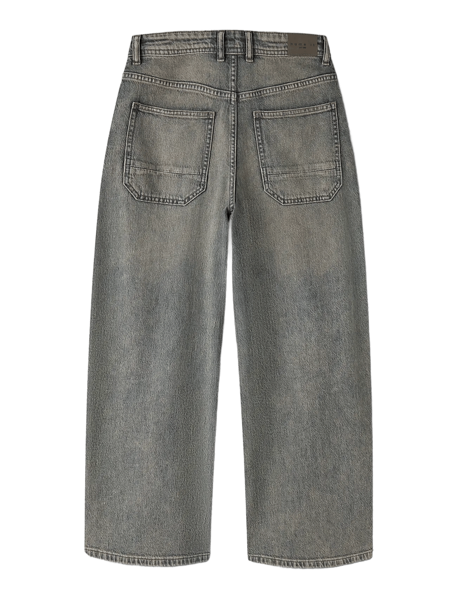 name it - NKMBEN X-SKATER JEANS 4908-RH - loose jeans - vintage medium blue denim - 1