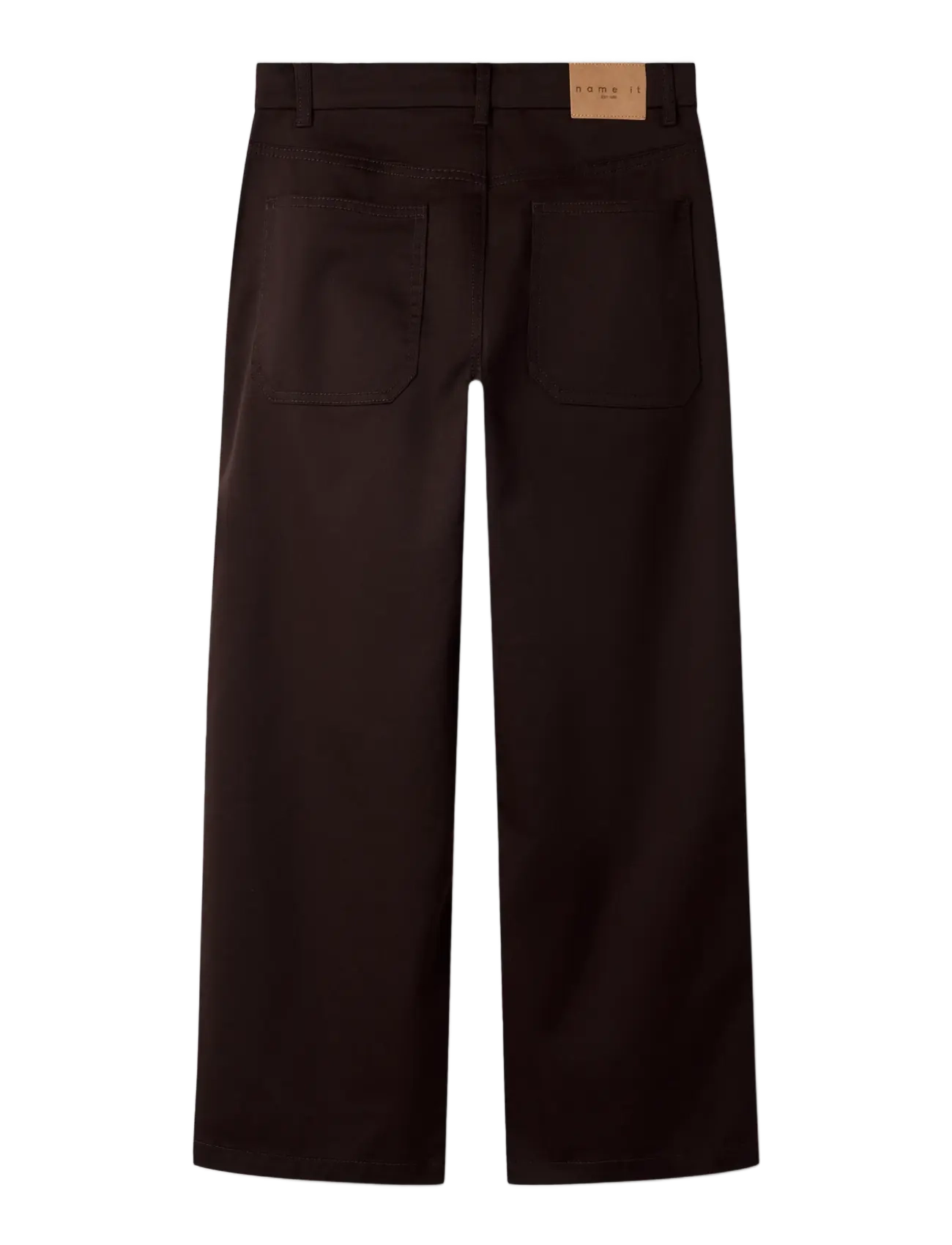 name it - NKMBEN SKATER TWI PANT 6709-QY - chocolate plum - 1