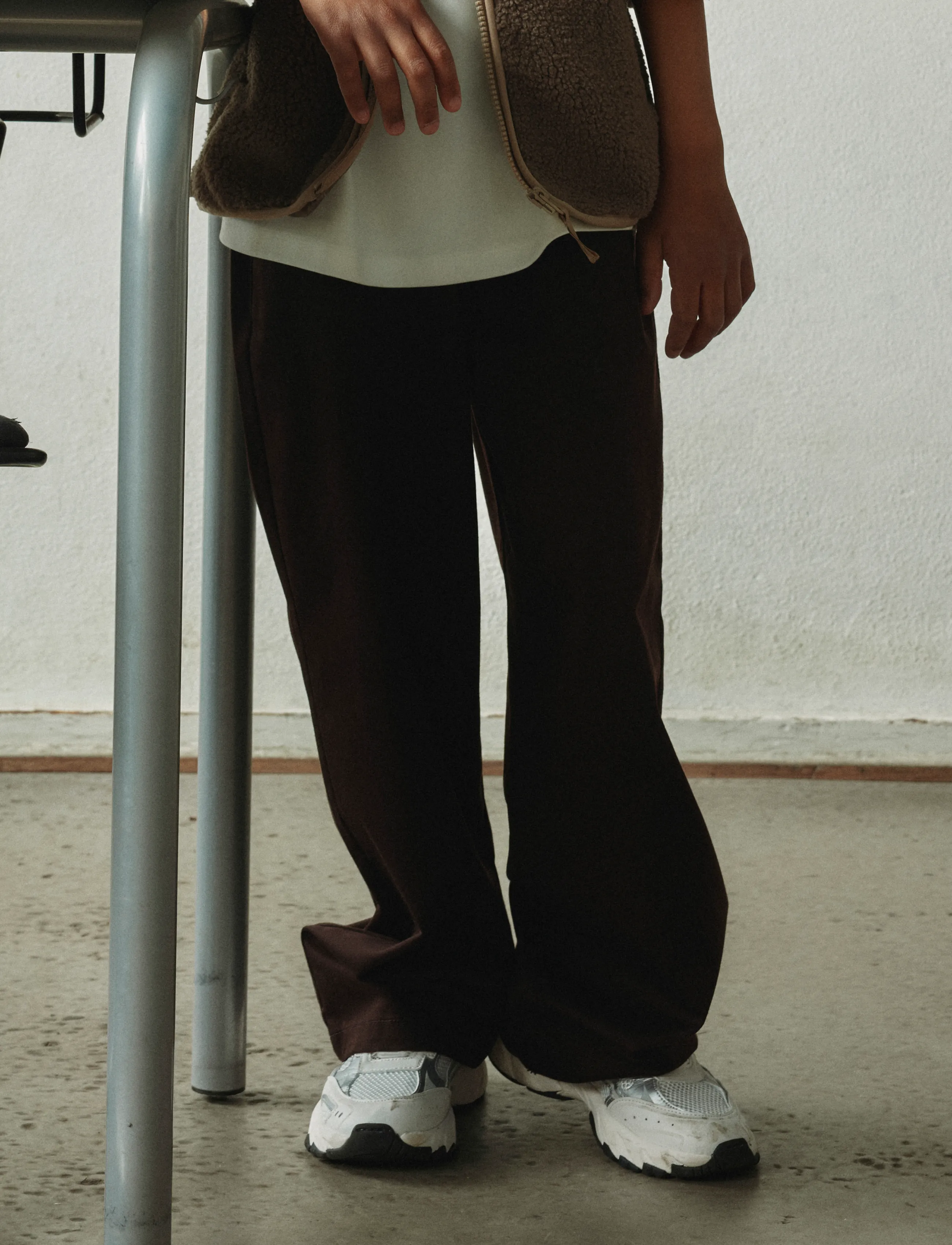 name it - NKMBEN SKATER TWI PANT 6709-QY - chocolate plum - 3