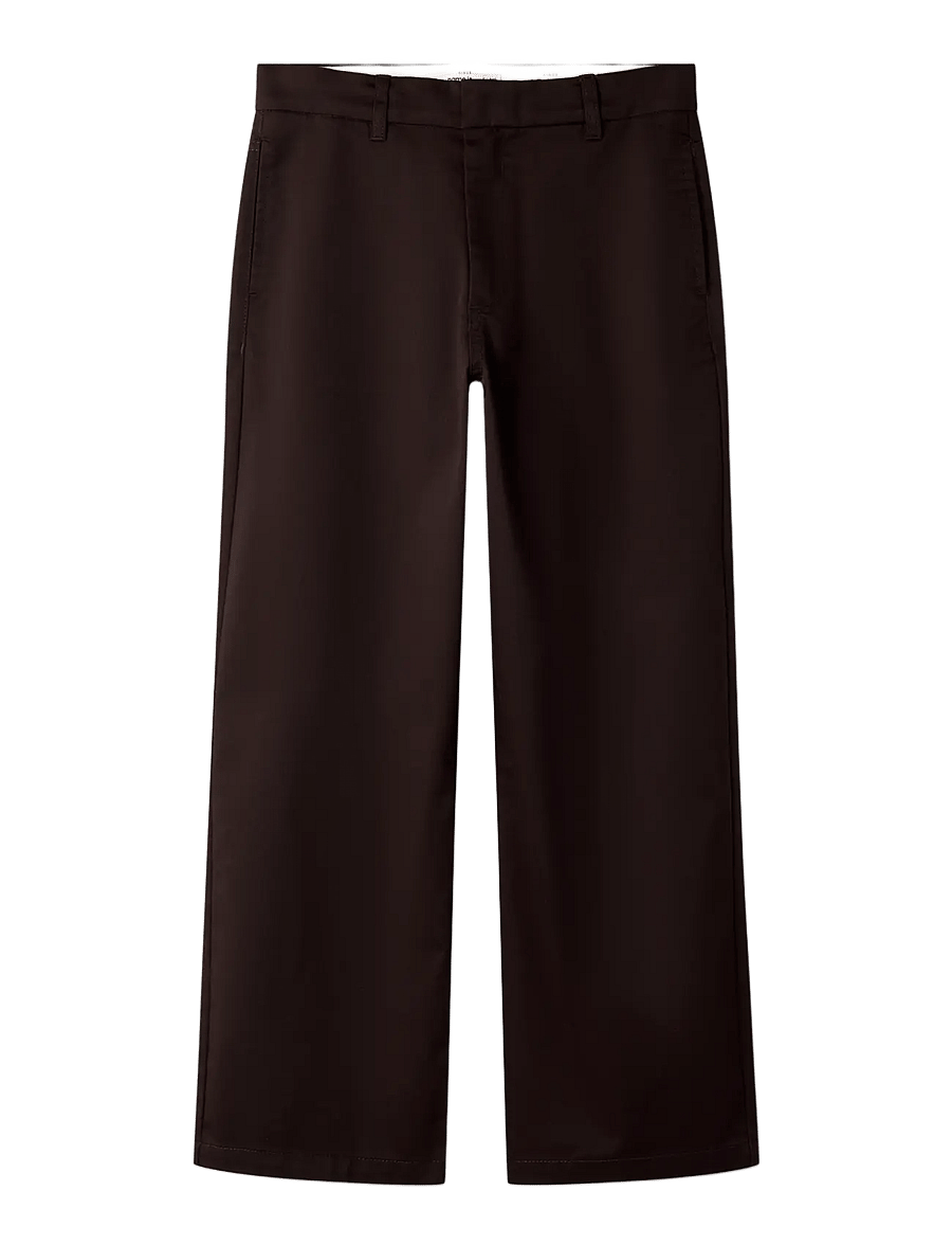 name it - NKMBEN SKATER TWI PANT 6709-QY - chocolate plum - 2