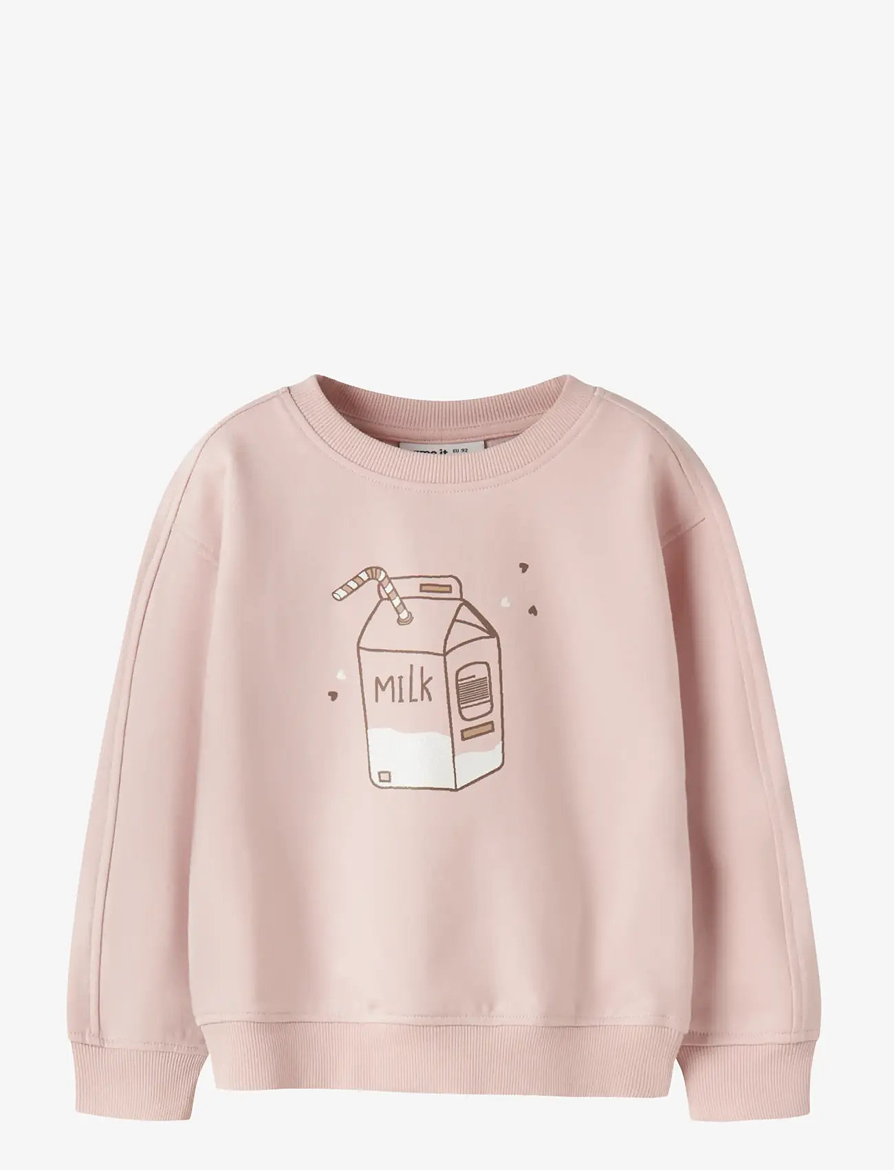 name it - NMFKIKI LS RLX SWEAT UNB - sweat-shirt - lotus - 0