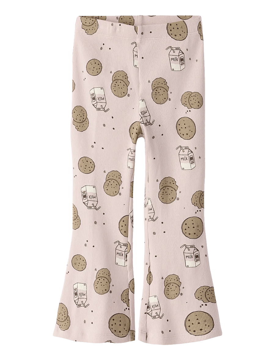 name it - NMFKIANNA FLARED LEGGING - leggings - lotus - 0