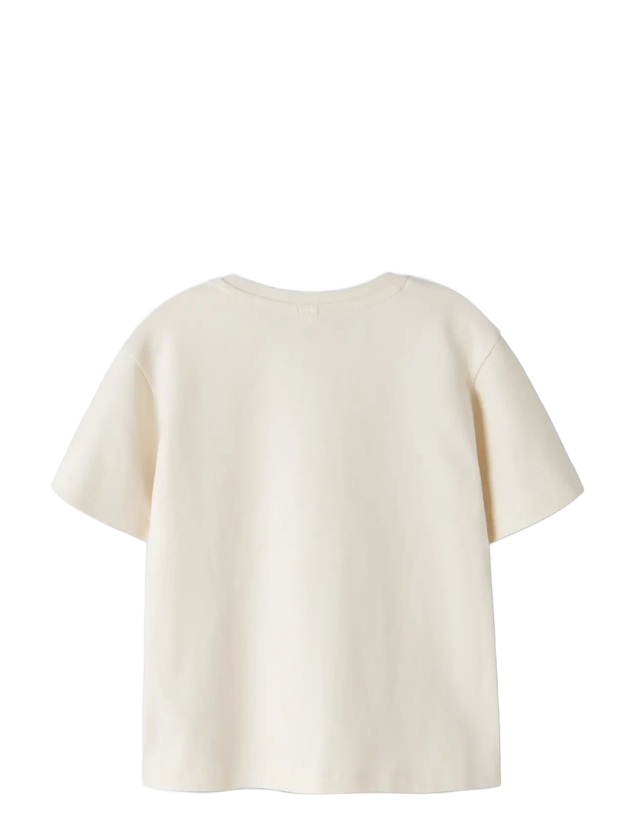 name it - NMFKIT SS NREG TOP BOX - lyhythihaiset t-paidat - antique white - 1