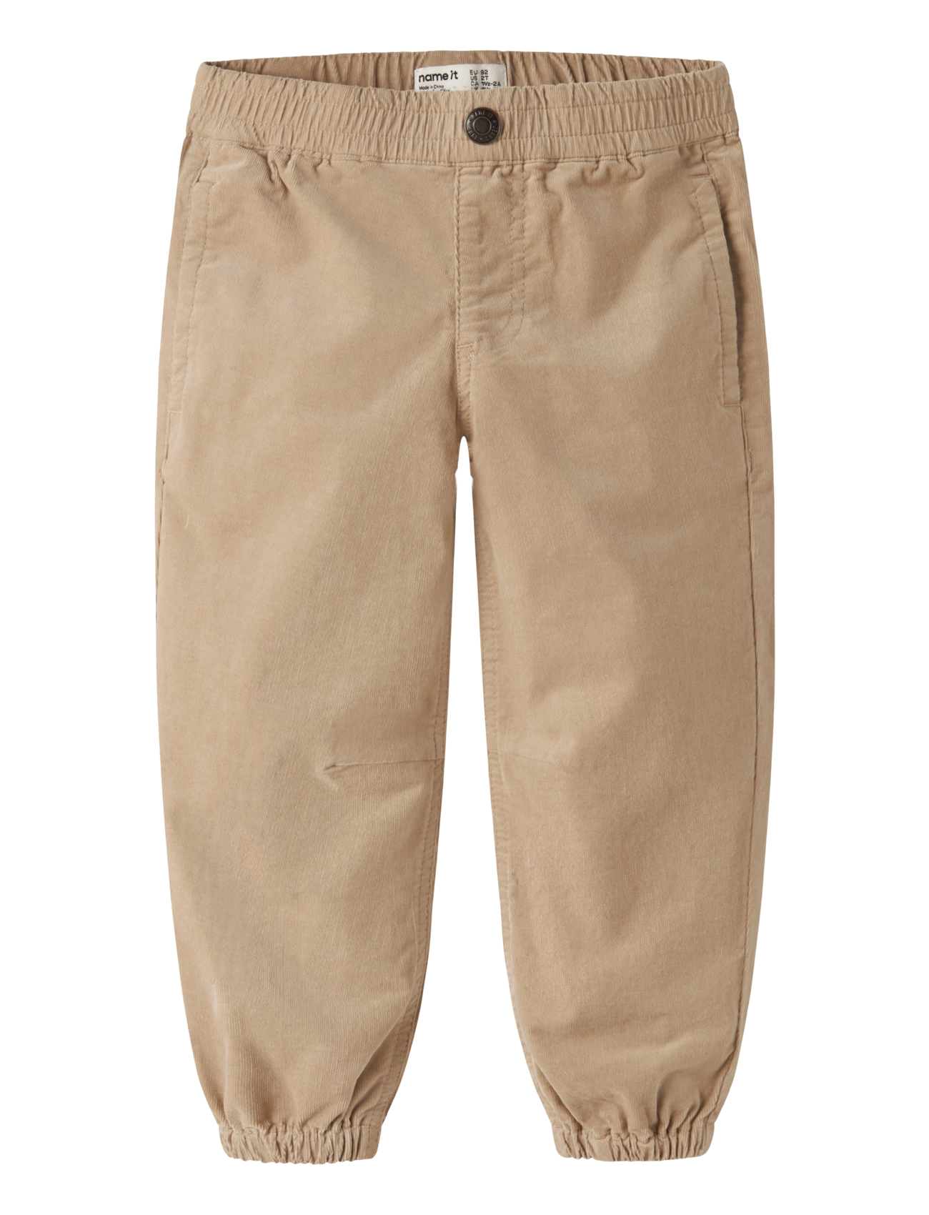 name it NMMBEN BARREL R CORD PANT 2708-YT - Back to school - SESAME / beige
