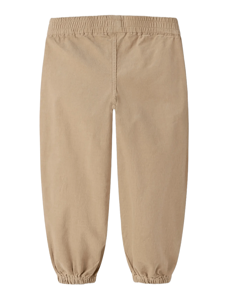 name it - NMMBEN BARREL R CORD PANT 2708-YT - sesame - 1