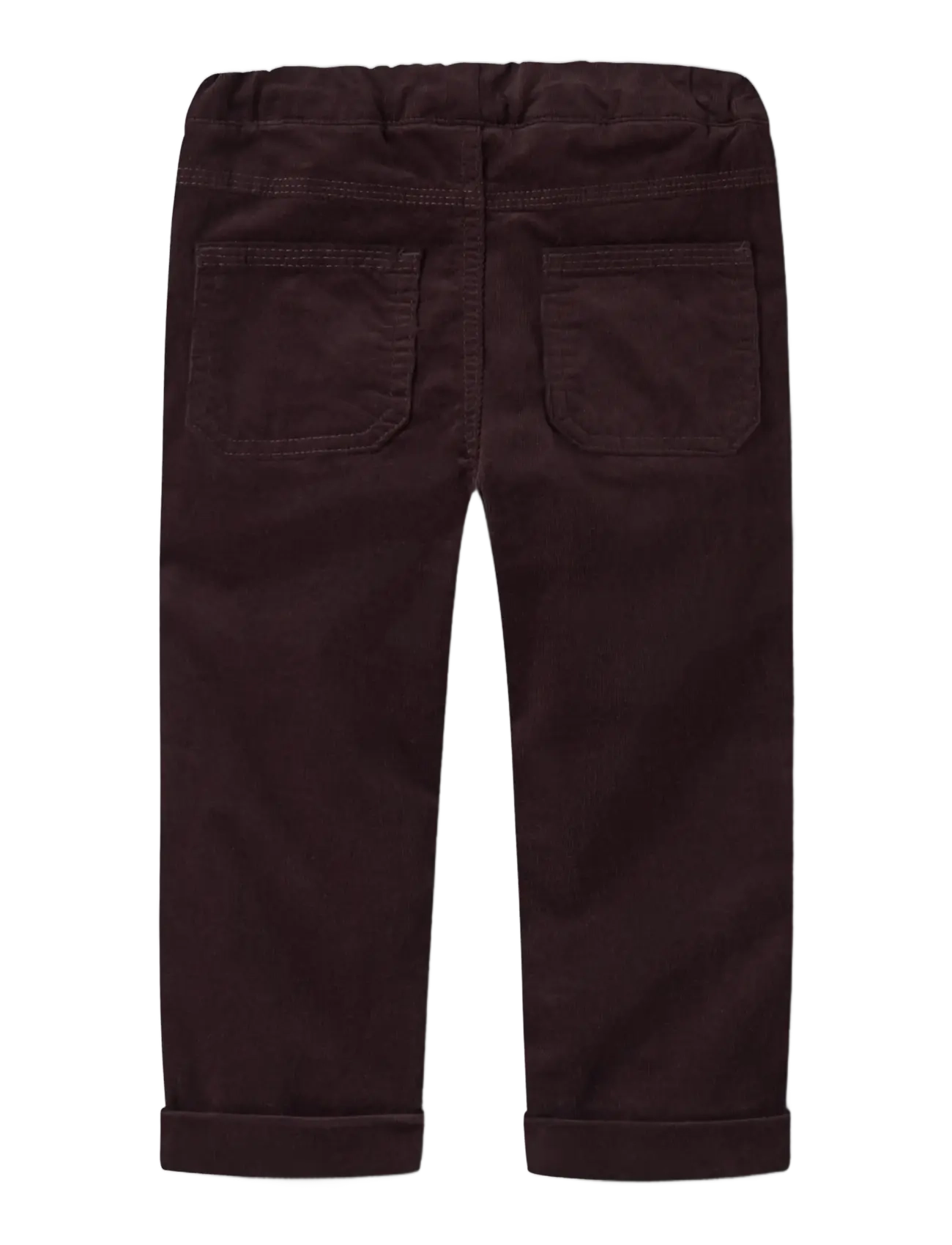 name it - NMMBEN REGULAR CORD WL PANT 4609-YT - babyhosen - chocolate plum - 1