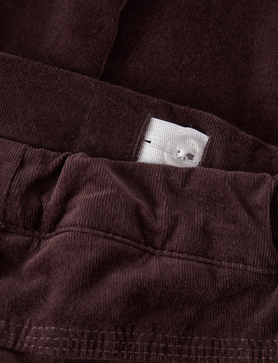 name it - NMMBEN REGULAR CORD WL PANT 4609-YT - babyhosen - chocolate plum - 3