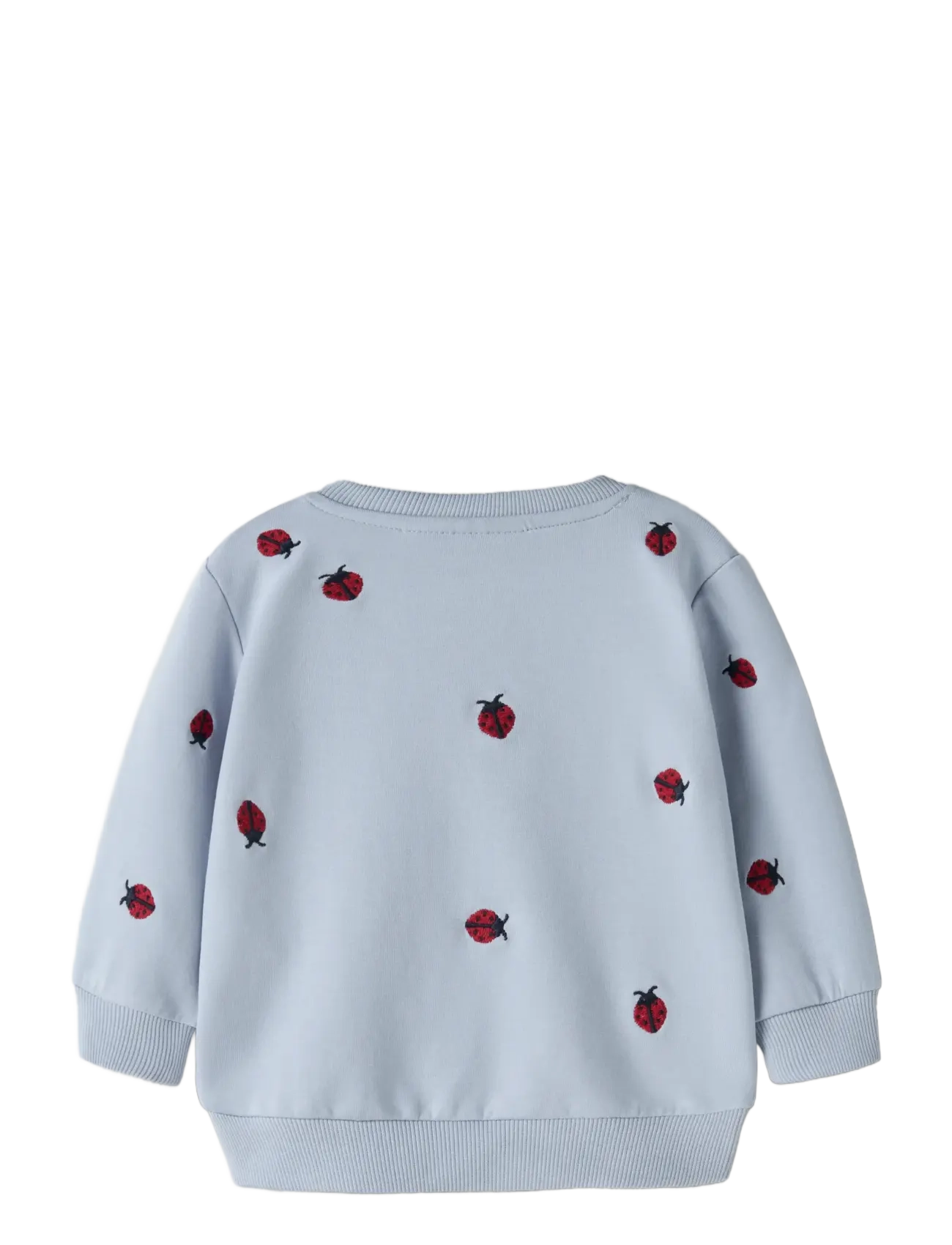 name it - NBFKAROLLE LS SWEAT UNB - collegepaidat - subdued blue - 1