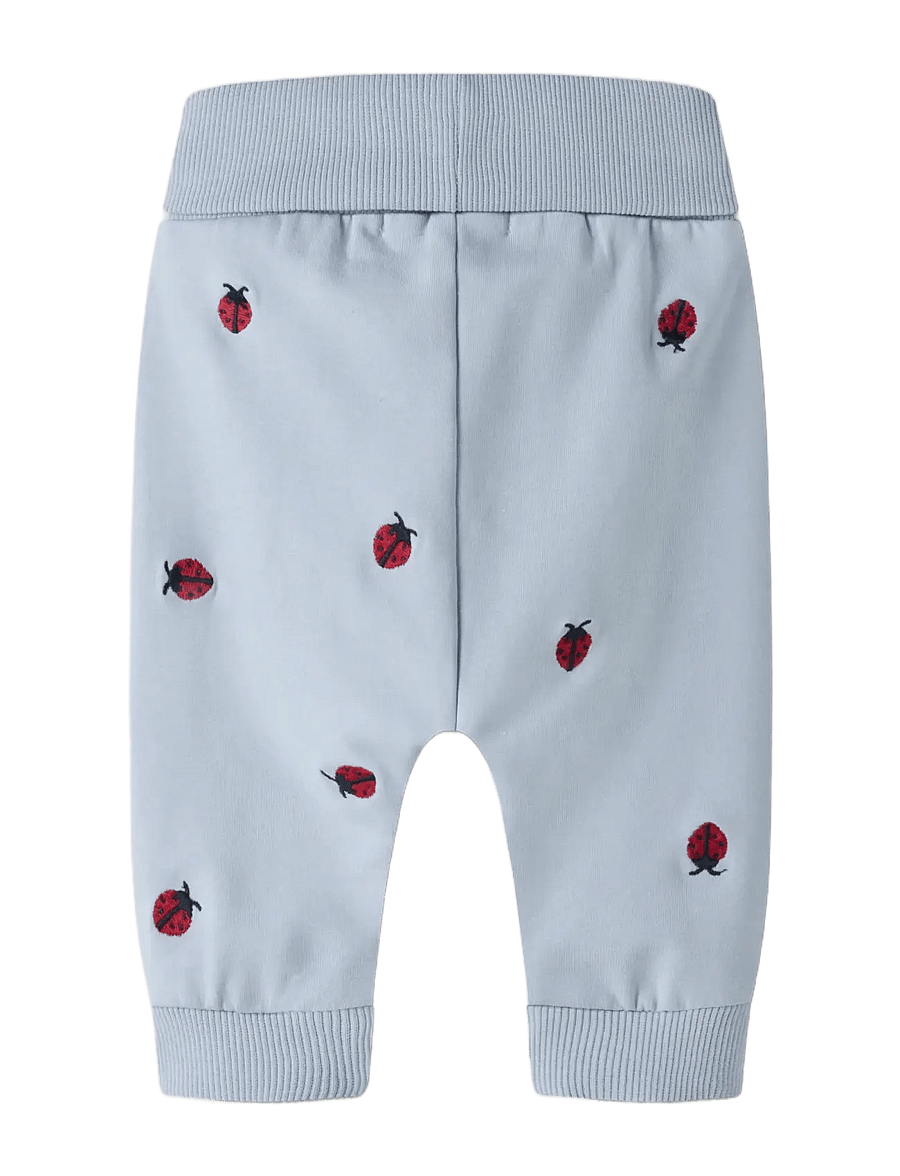 name it - NBFKAROLLE SWEAT PANT UNB - mjukisbyxor - subdued blue - 1
