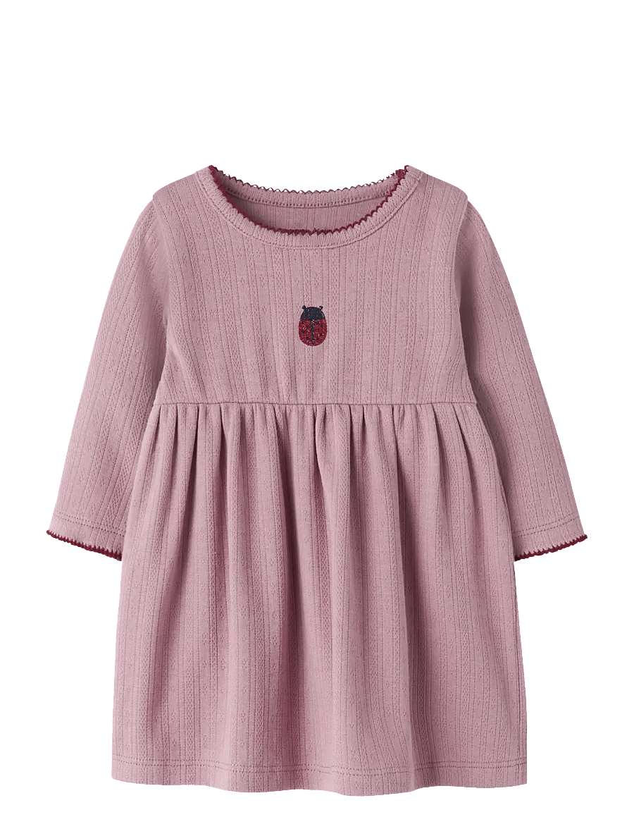 name it - NBFKIRSA LS DRESS - langärmelige babykleider - lilas - 0