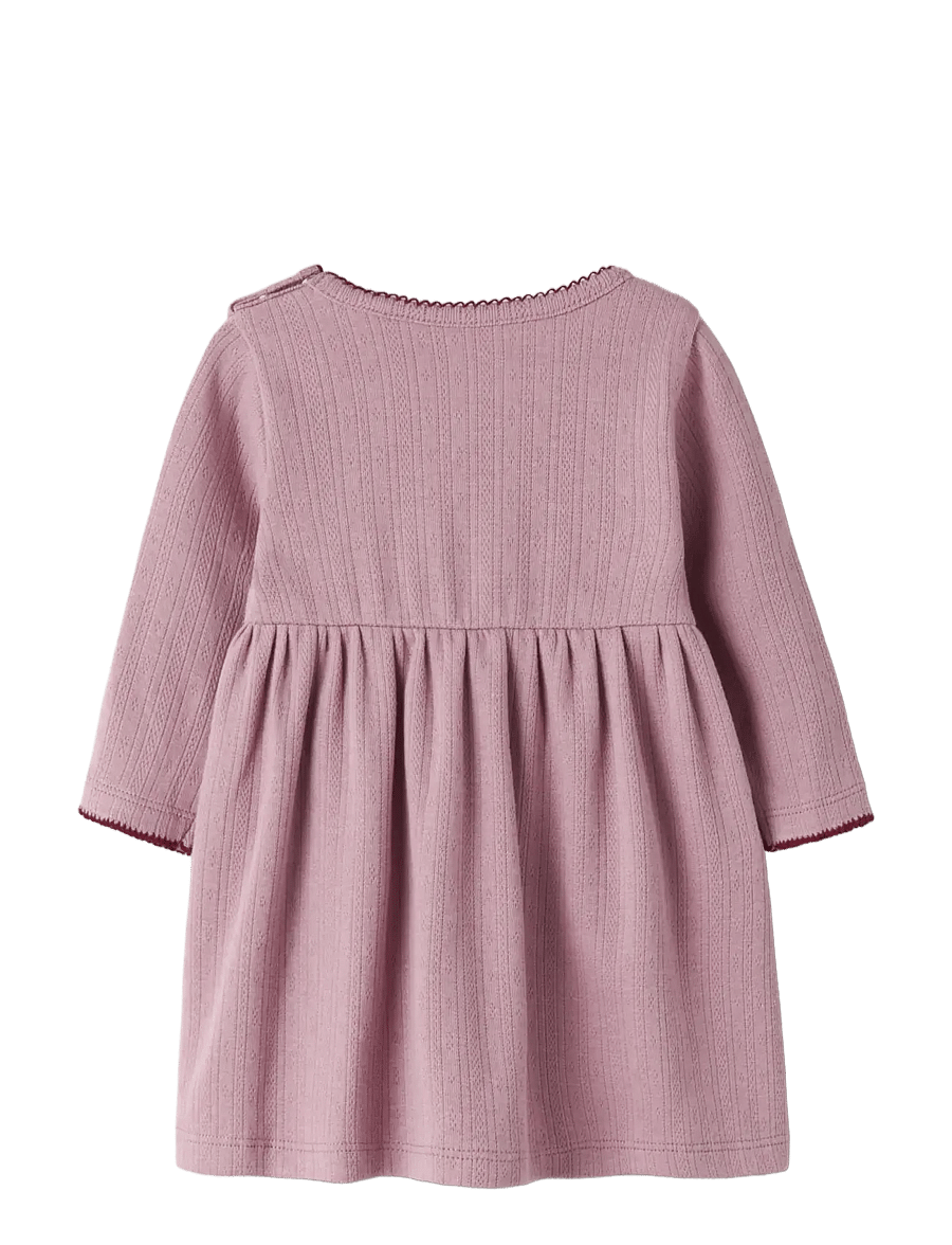 name it - NBFKIRSA LS DRESS - langärmelige babykleider - lilas - 1