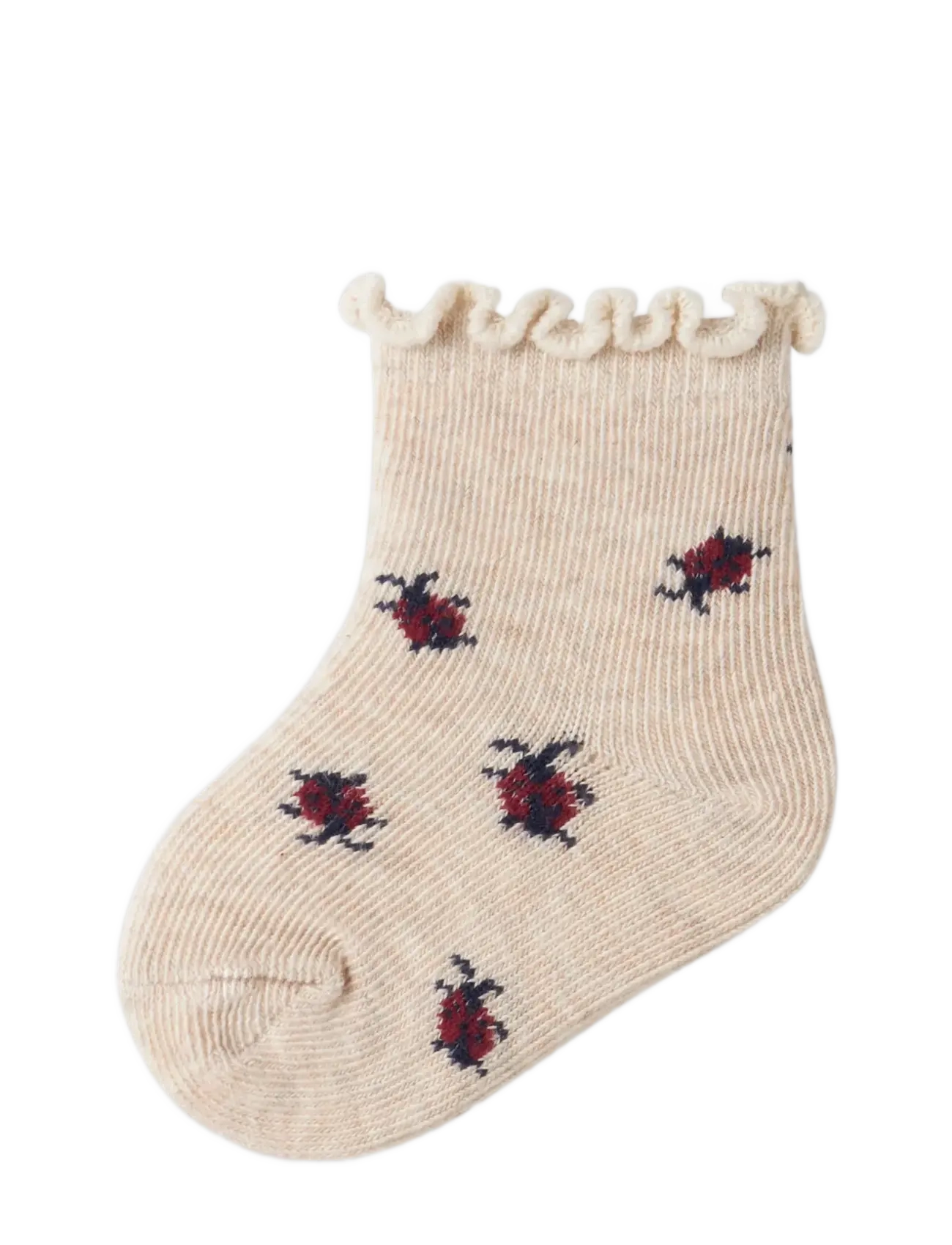 name it - NBFKADYBUG SOCK - bebisstrumpor - peyote melange - 1