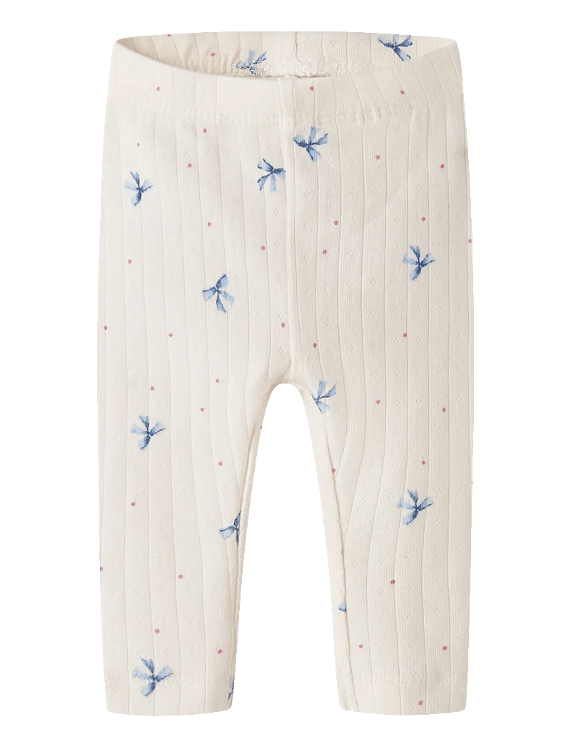 name it - NBFKATHLEN LEGGING - leggings - antique white - 0