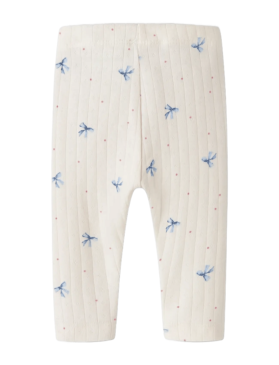 name it - NBFKATHLEN LEGGING - legingi - antique white - 1
