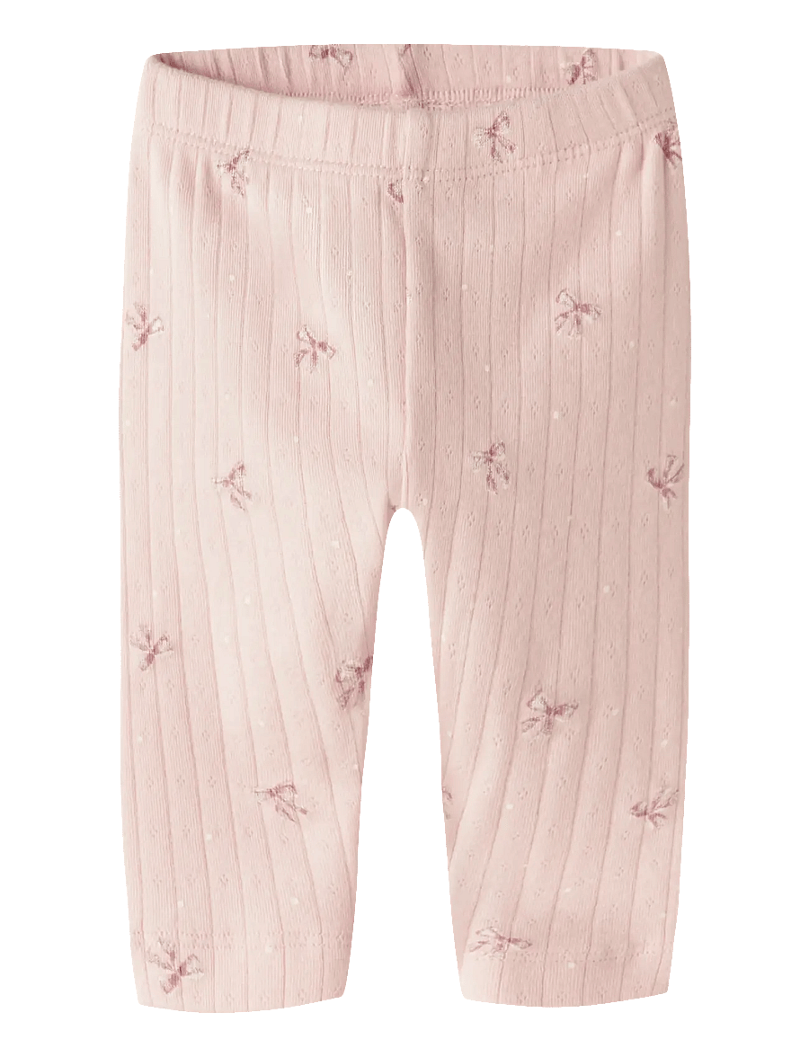 name it - NBFKATHLEN LEGGING - leggings - lotus - 0