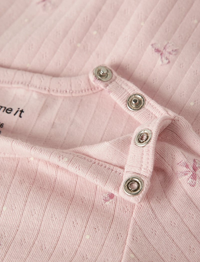 name it - NBFKATHLEN LS BODYSUIT - langærmede heldragter - lotus - 2