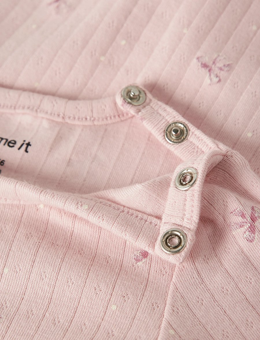 name it - NBFKATHLEN LS BODYSUIT - langärmelig - lotus - 2