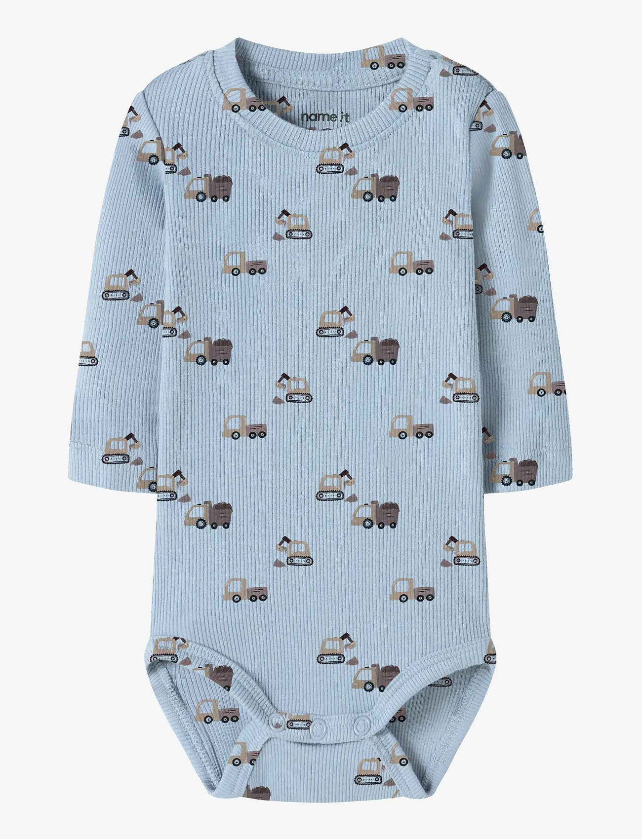 name it - NBMKONTOR LS BODY - langærmede heldragter - ashley blue - 0
