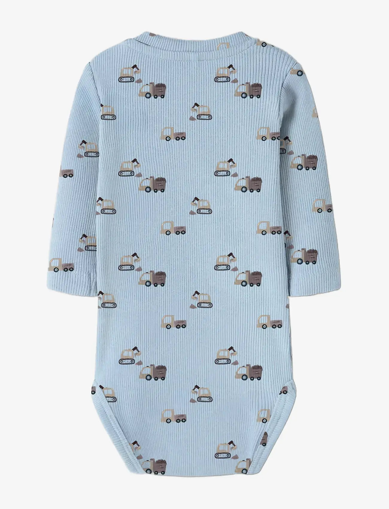 name it - NBMKONTOR LS BODY - langærmede heldragter - ashley blue - 1