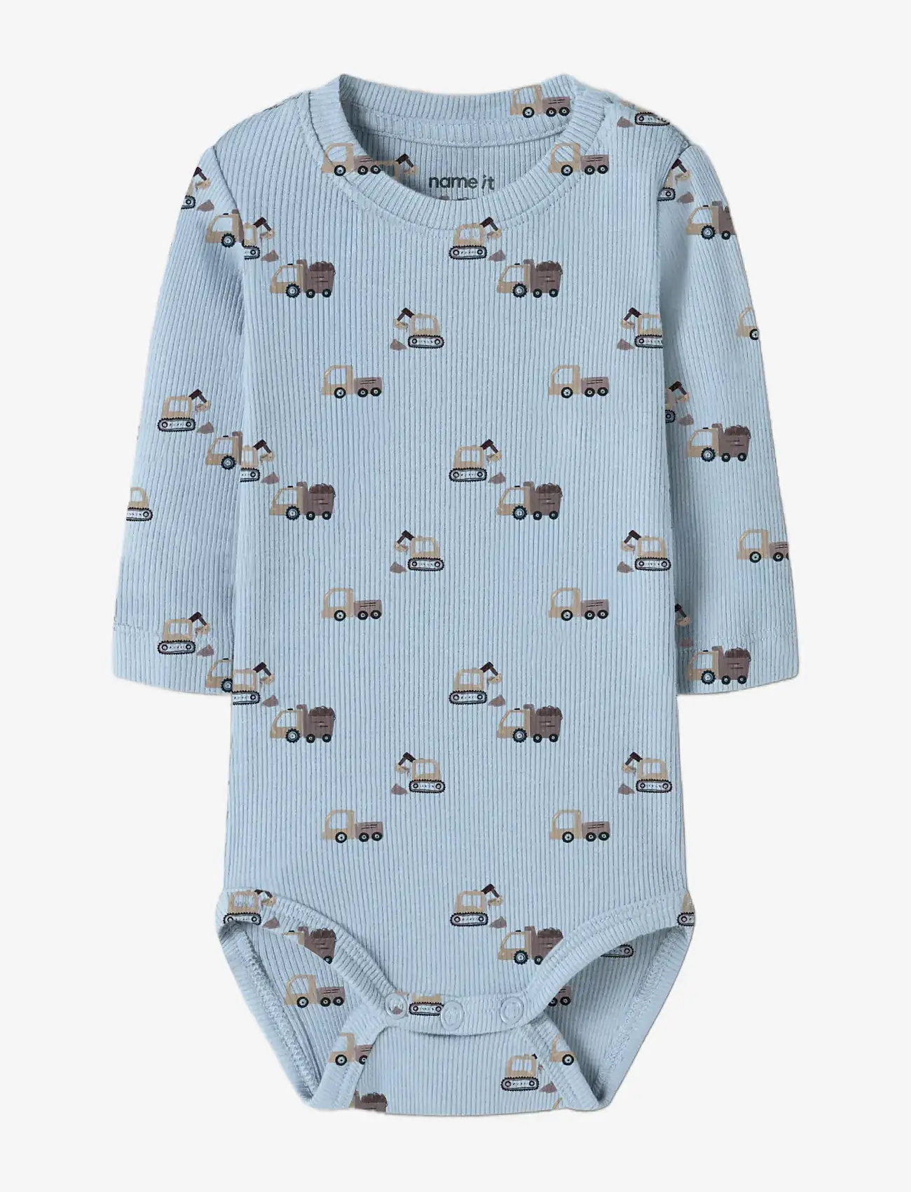 name it - NBMKONTOR LS BODY - langærmede heldragter - ashley blue - 2