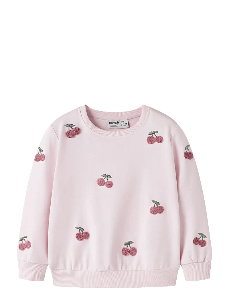 name it - NMFFAIRY LS LIGHT SWEAT UNB - sweatshirts - cradle pink - 0