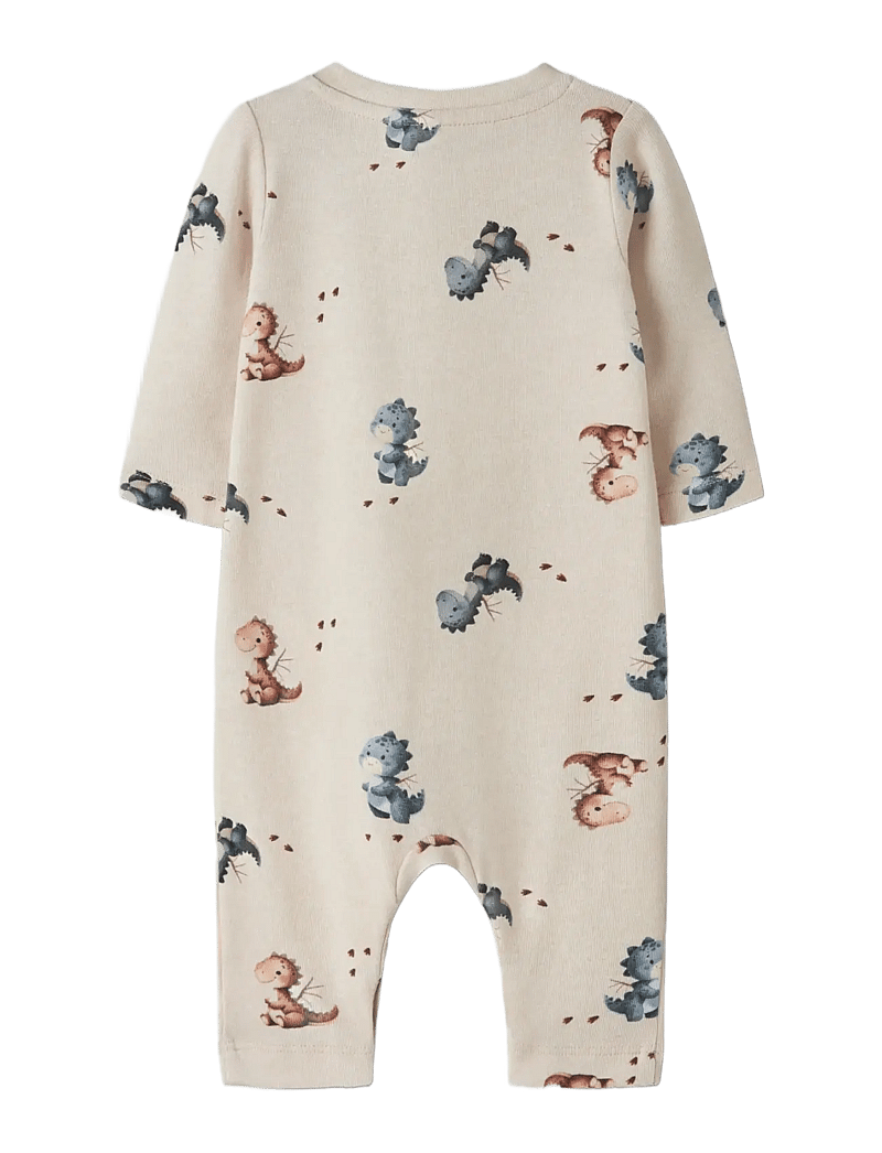 name it - NBMKARLOS LS BODYSUIT - langärmelig - peyote melange - 1