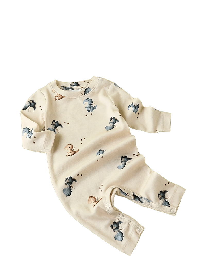 name it - NBMKARLOS LS BODYSUIT - langärmelig - peyote melange - 2