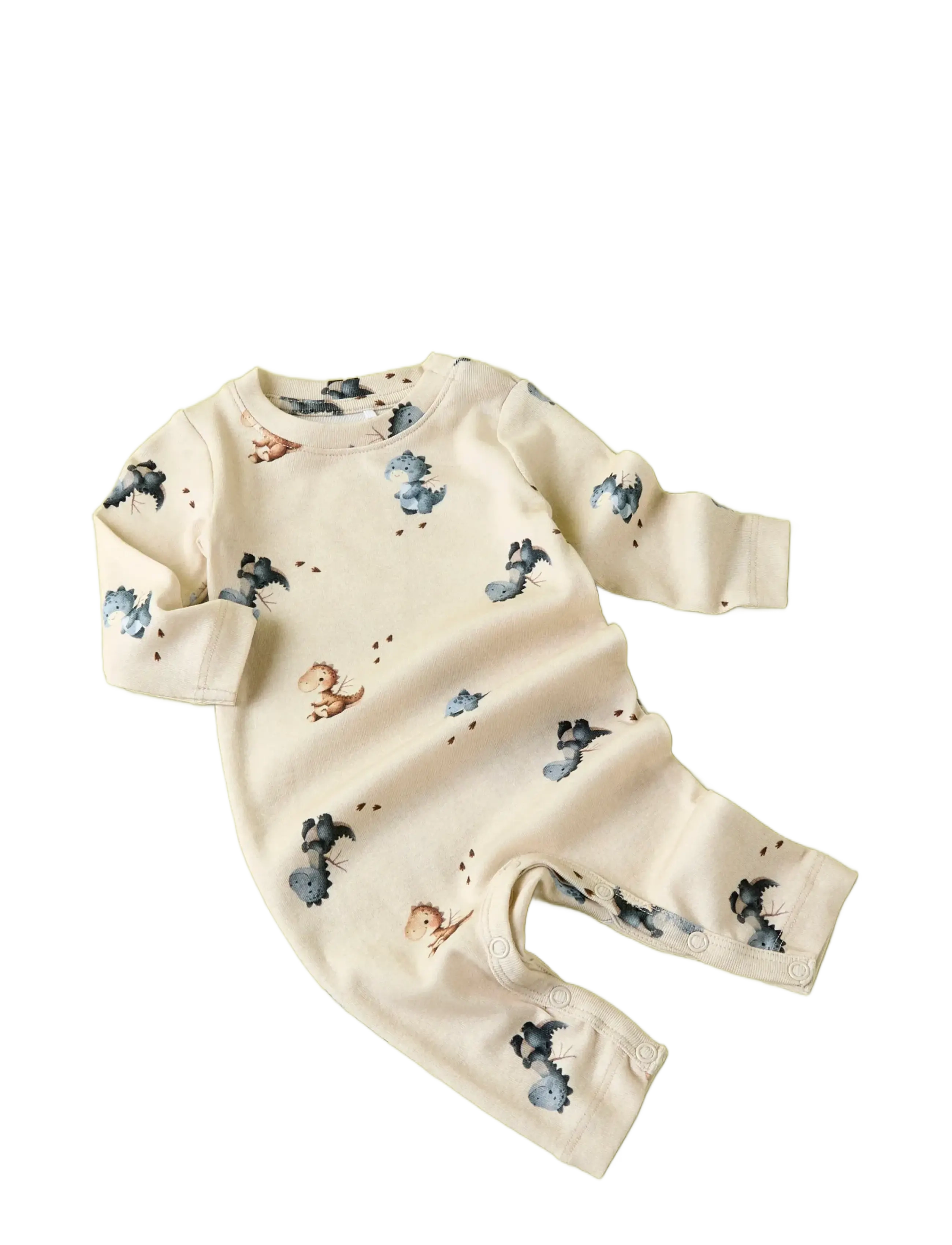 name it - NBMKARLOS LS BODYSUIT - langerma - peyote melange - 2