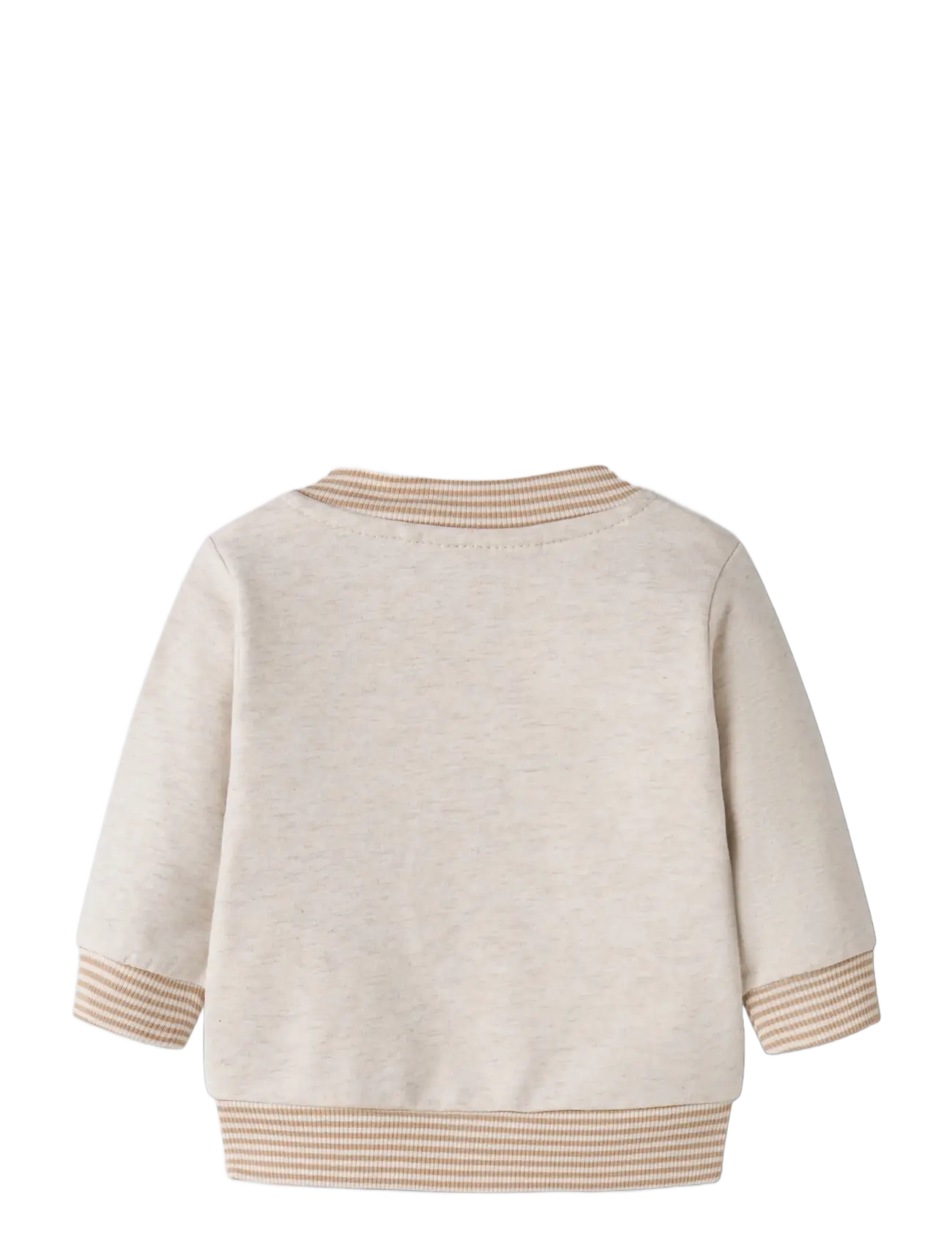 name it - NBMKOPPE LS SWEAT CARD UNB - bomberjackor - peyote melange - 1