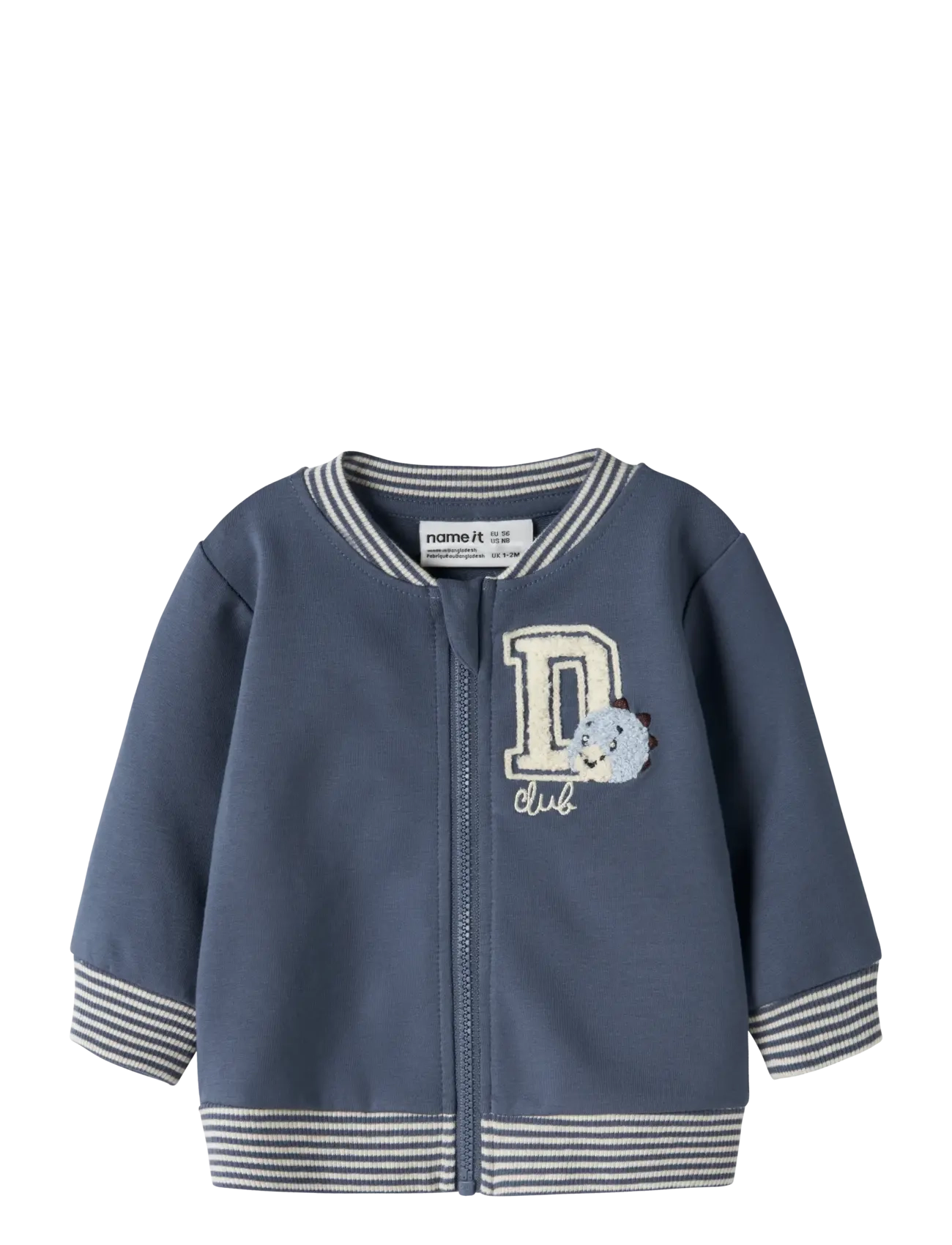 name it NBMKOPPE LS SWEAT CARD UNB - Õueriided - VINTAGE INDIGO / blue