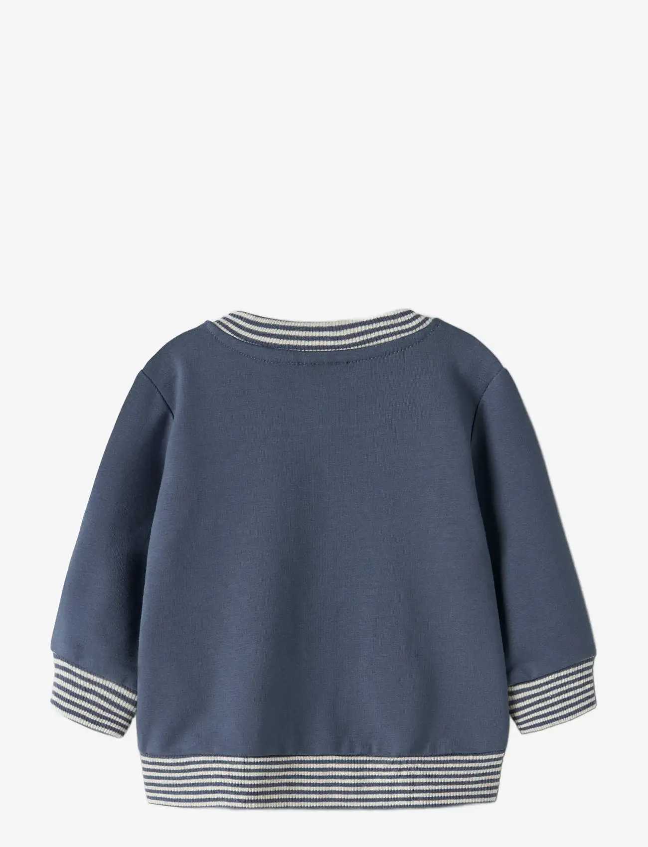 name it - NBMKOPPE LS SWEAT CARD UNB - bomberjacken - vintage indigo - 1