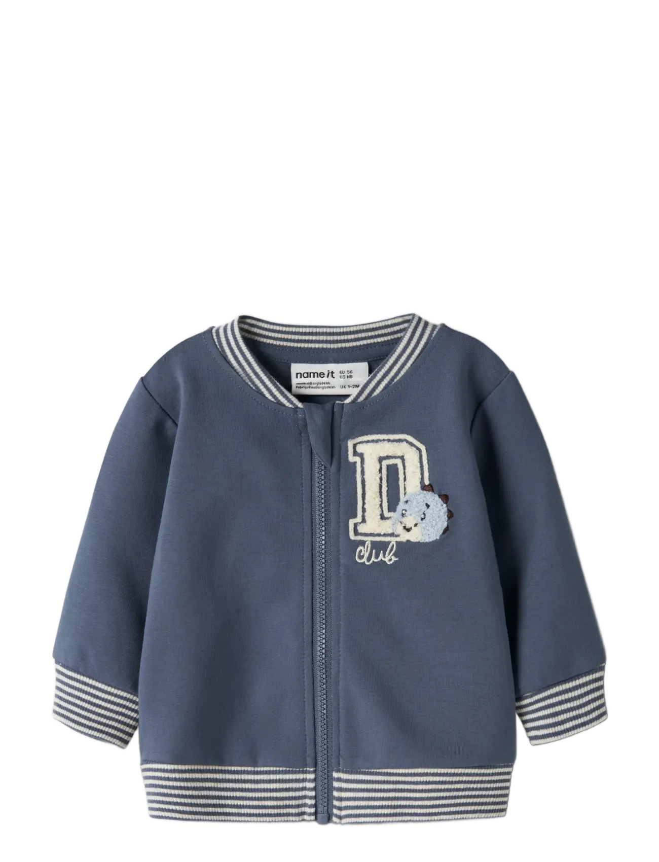 name it - NBMKOPPE LS SWEAT CARD UNB - lendurijakid - vintage indigo - 2