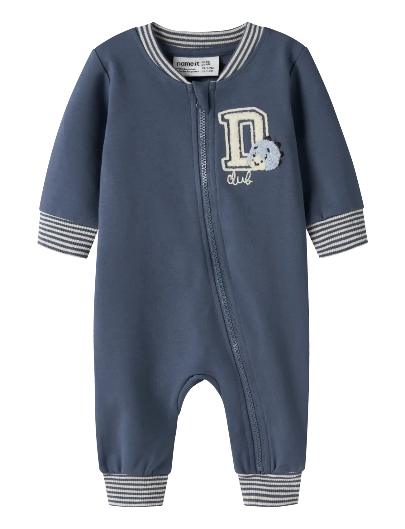 name it Nbmkoppe Ls Sweat Suit Unb, 80, Blue > Jumpsuits, Børn