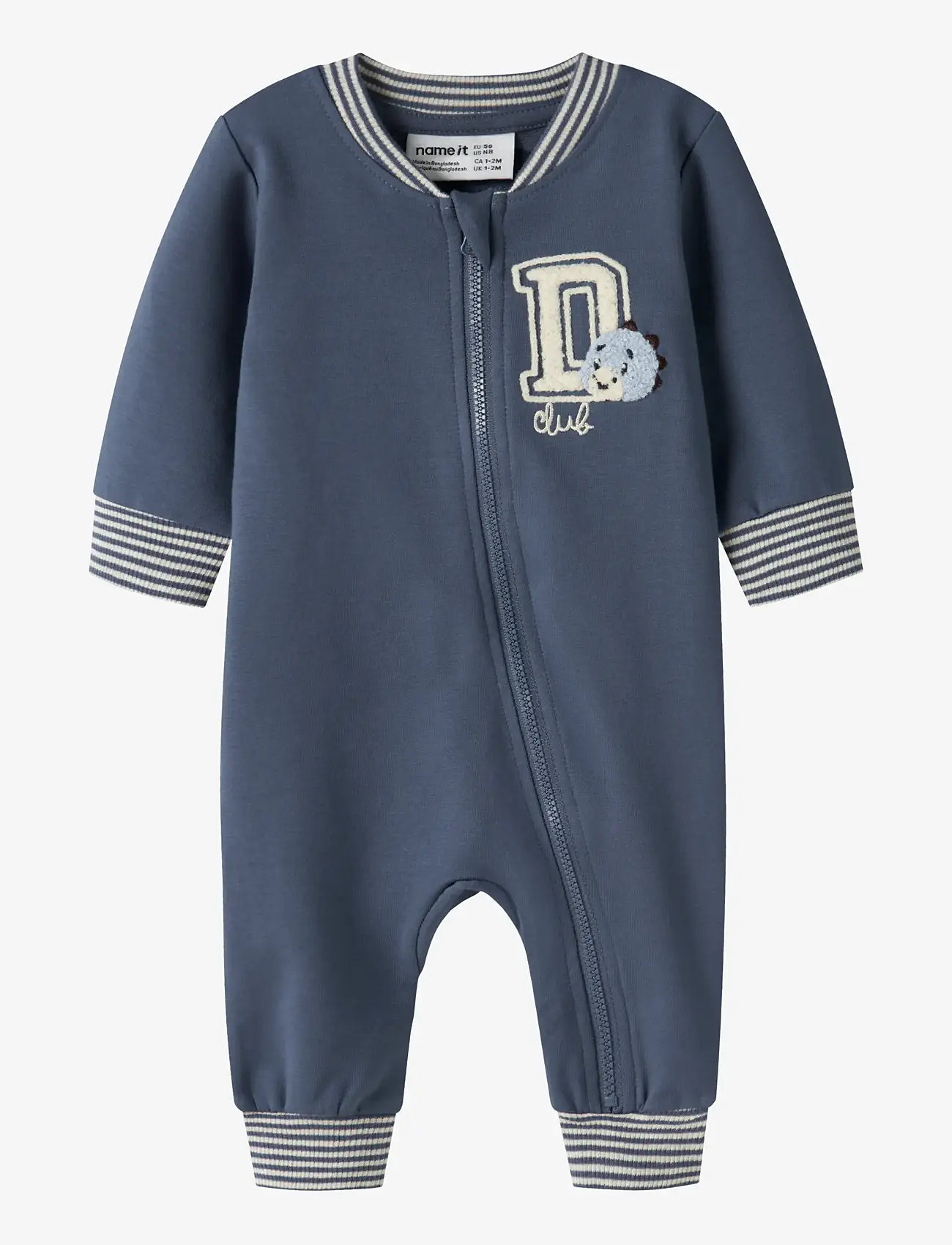 name it - NBMKOPPE LS SWEAT SUIT UNB - vintage indigo - 0