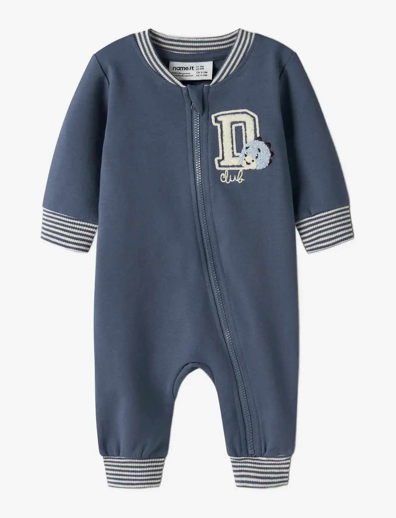 name it - NBMKOPPE LS SWEAT SUIT UNB - vintage indigo - 2