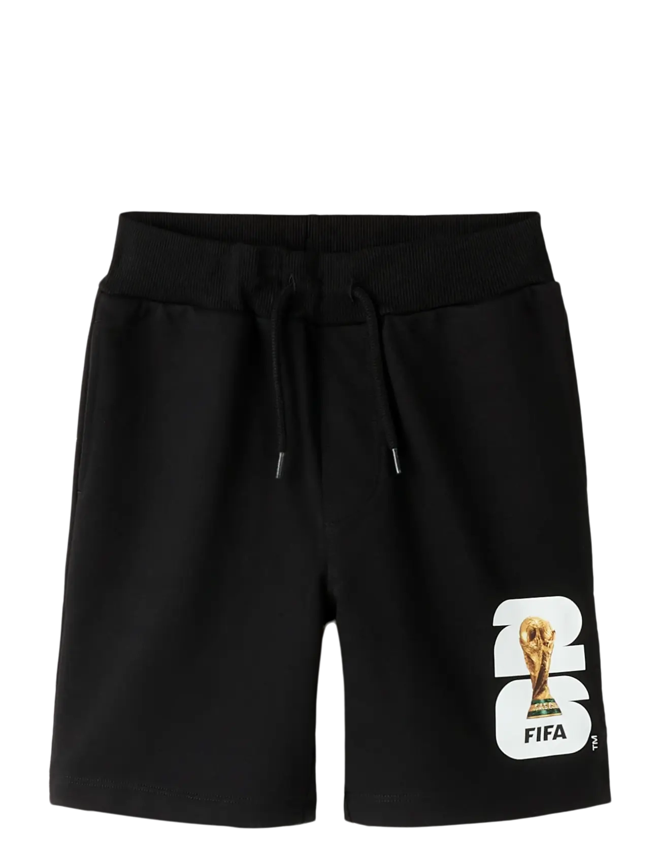 name it NKMMALTHE FIFA NREG SWE SHORTS UNB OUS - Kleidung - BLACK / black