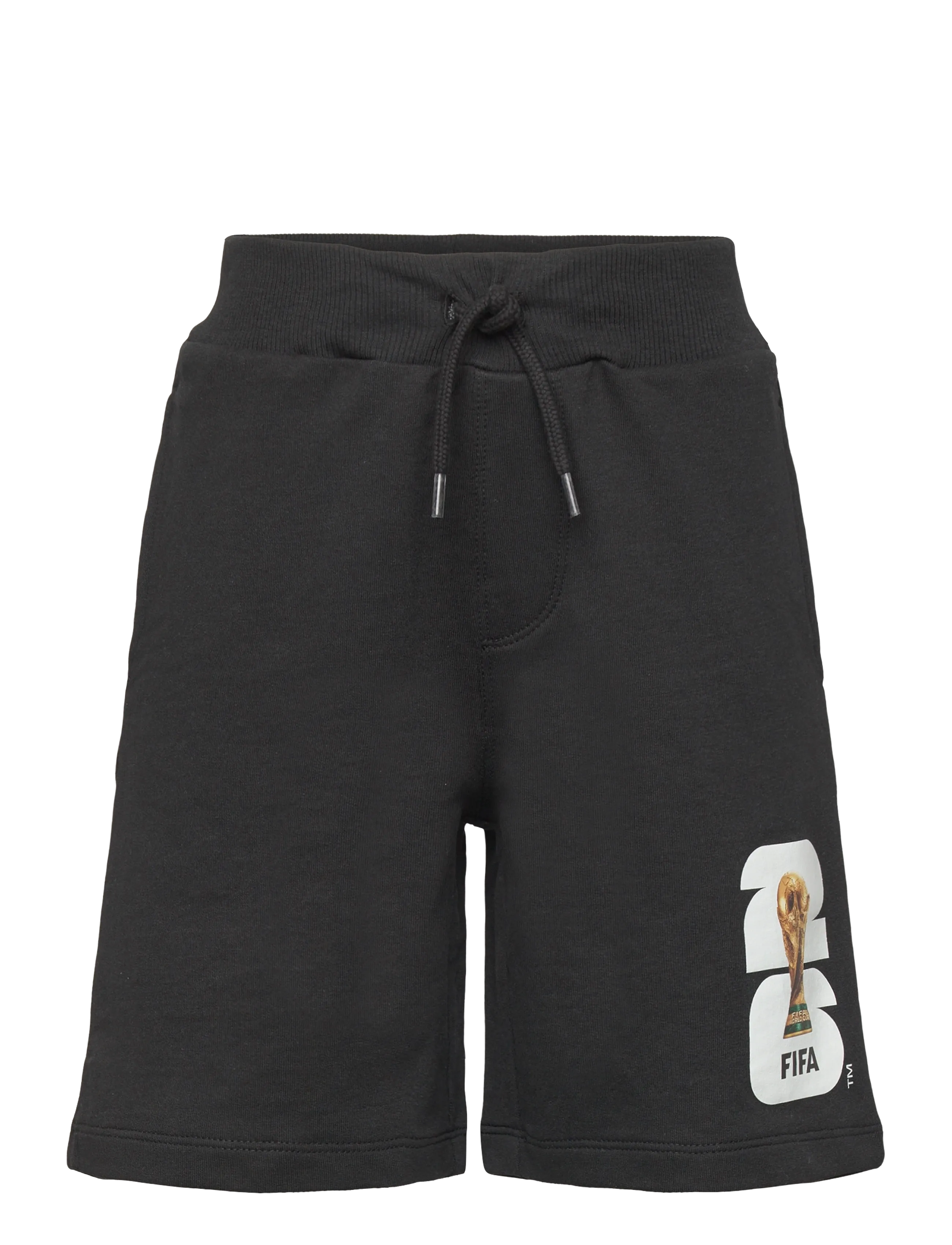name it NKMMALTHE FIFA NREG SWE SHORTS UNB OUS - Kleidung - BLACK / black
