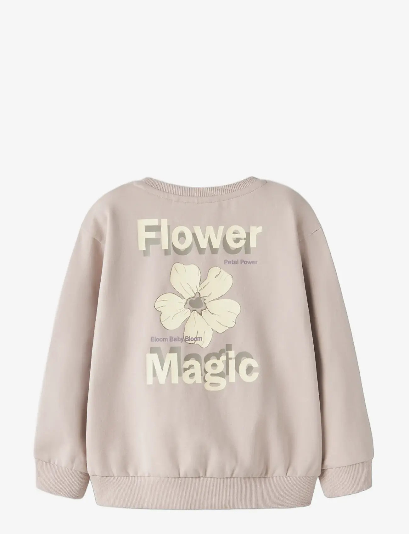 name it - NMFDARTINE LS NREG SWEAT UNB - trøjer - chateau gray - 1