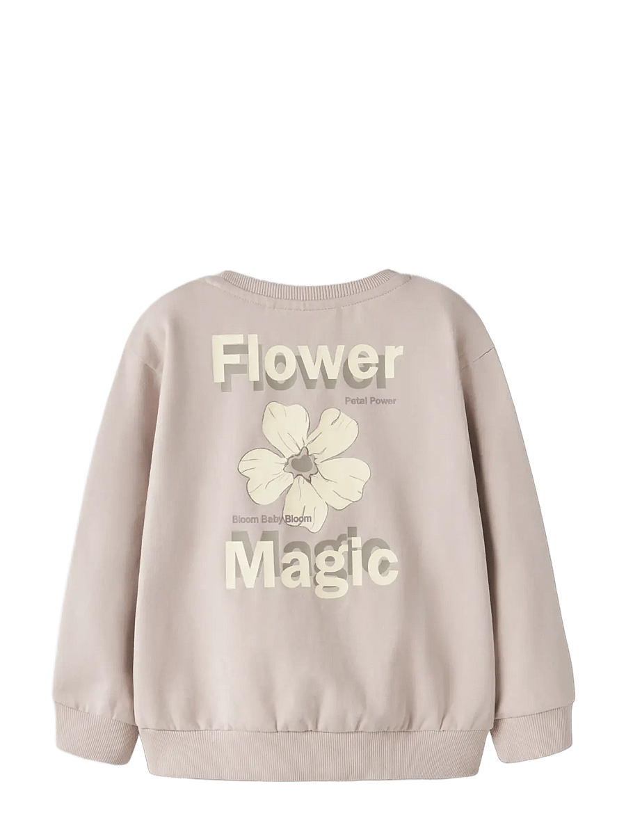 name it - NMFDARTINE LS NREG SWEAT UNB - pulls - chateau gray - 1