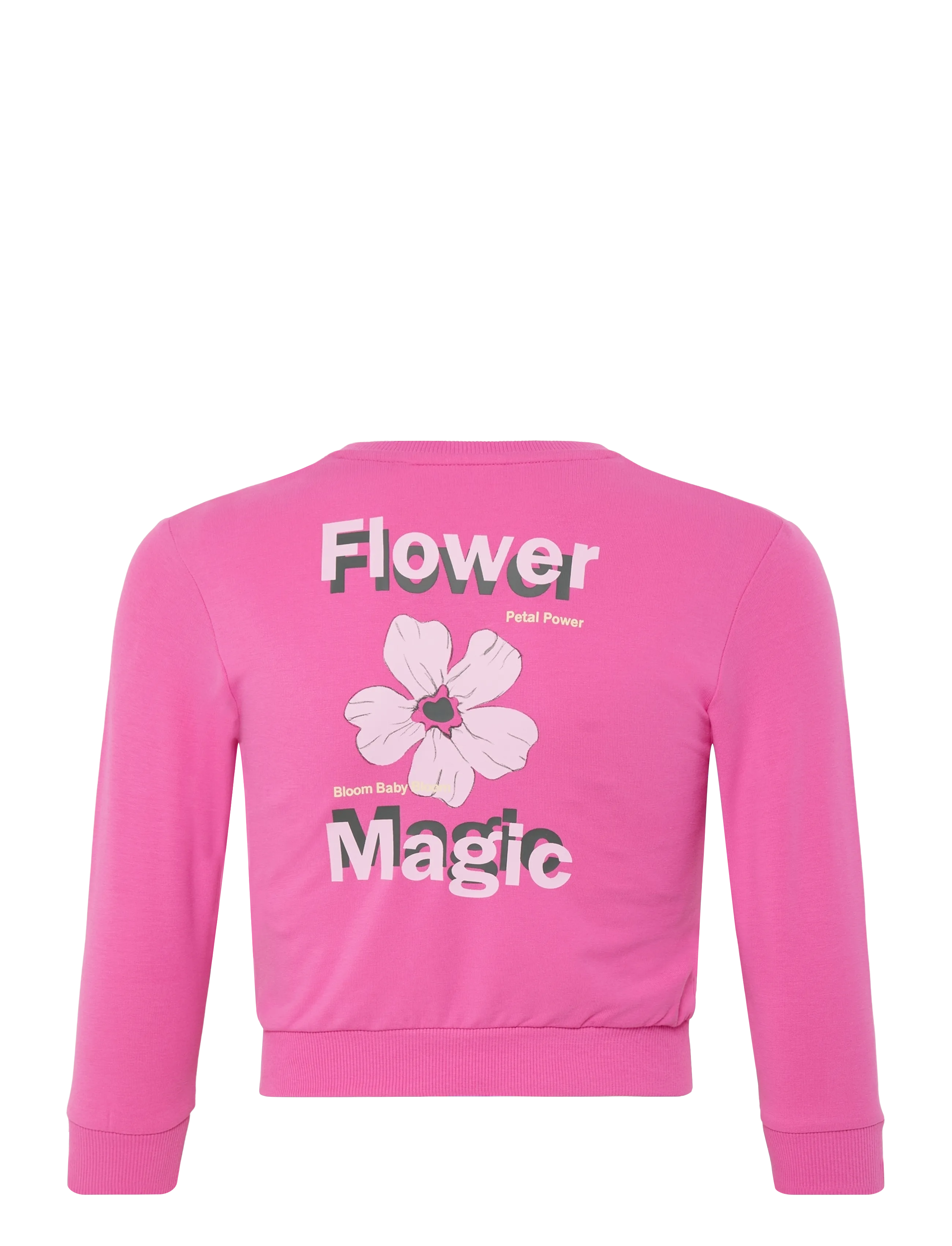 name it - NMFDARTINE LS NREG SWEAT UNB - džemprid - strawberry moon - 1