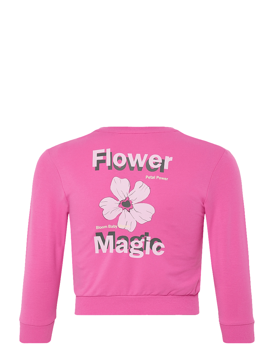 name it - NMFDARTINE LS NREG SWEAT UNB - pullover - strawberry moon - 1
