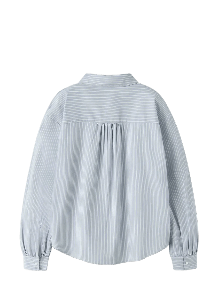 name it - NKFKAMESA LS RLX SHIRT - pikkade varrukatega särgid - subdued blue - 1