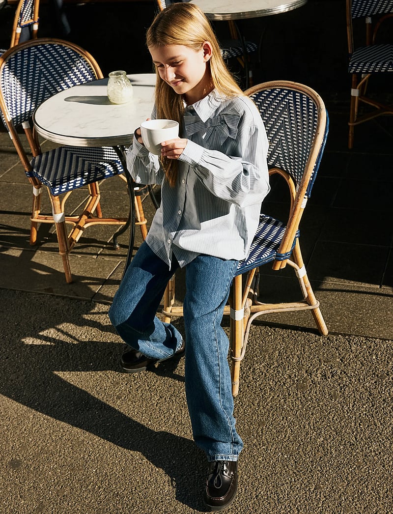 name it - NKFKAMESA LS RLX SHIRT - langærmede skjorter - subdued blue - 2