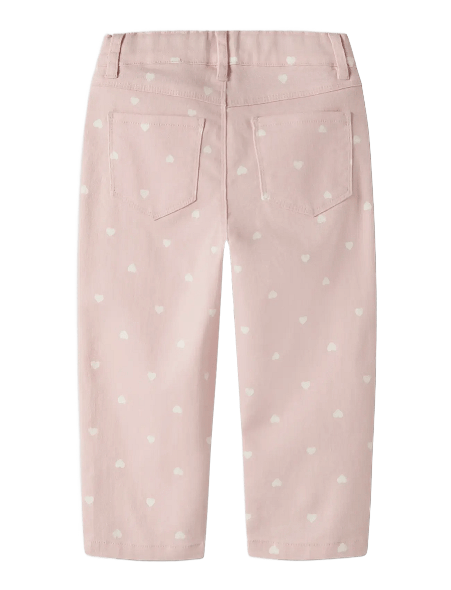 name it - NMFBELLA MOM TWILL AOP PANT 3217-YF - babyhosen - lotus - 1
